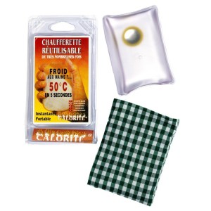 Calientamanos acetato