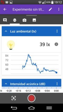 Science Journal pantalla 300